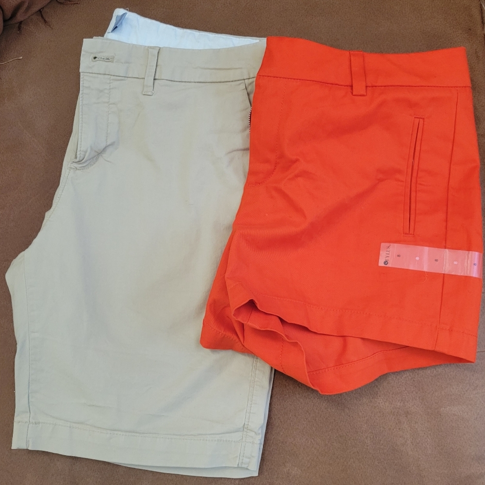 2 pair of shorts